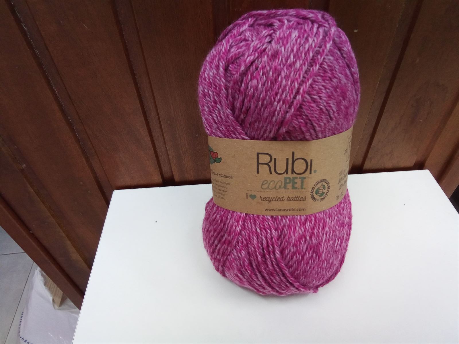 Rubí eco PET color rosa - Imagen 1