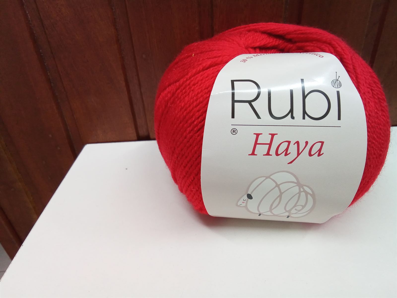 Rubí haya color rojo - Imagen 1