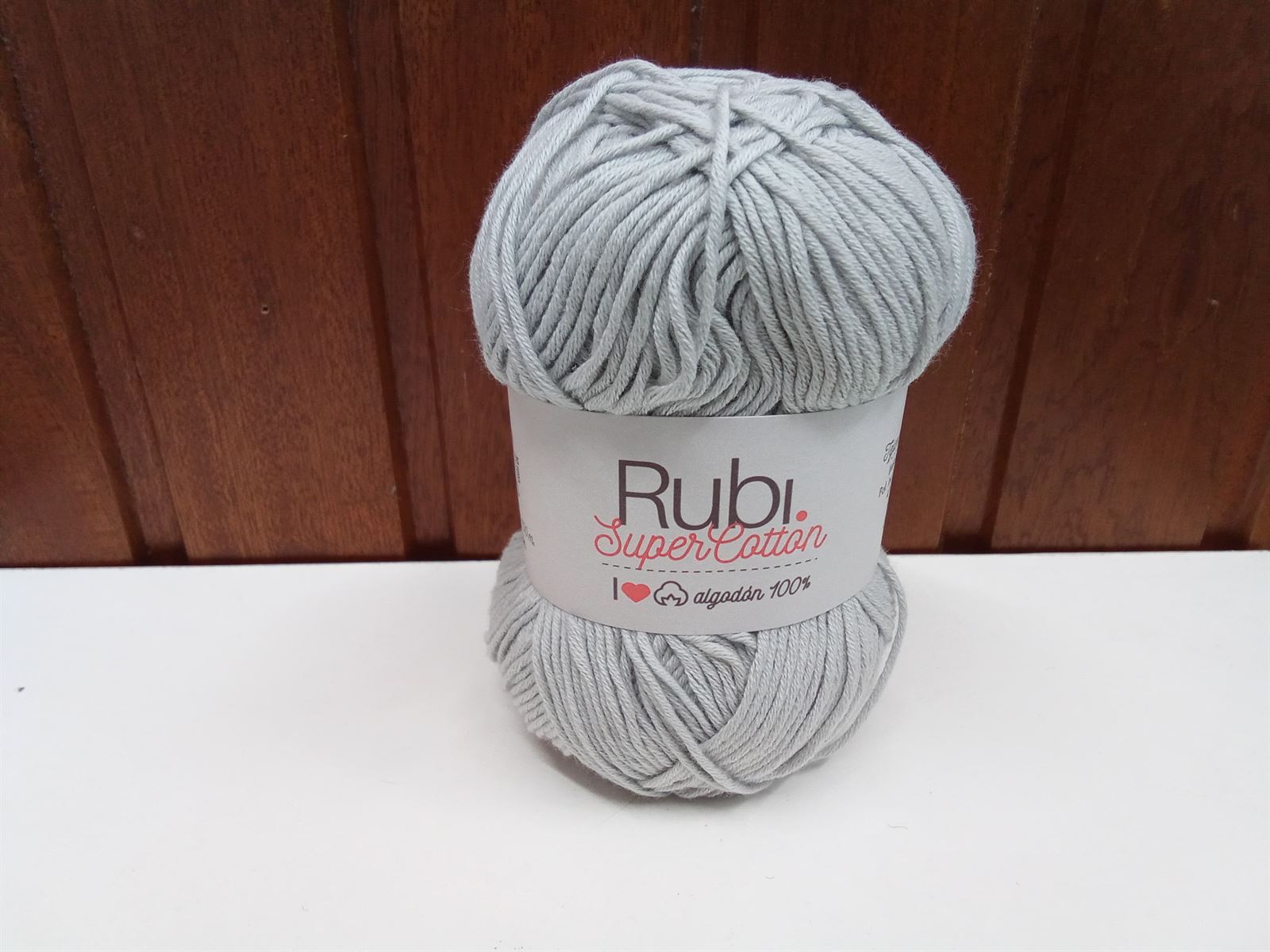 Rubí super cotton color gris - Imagen 1