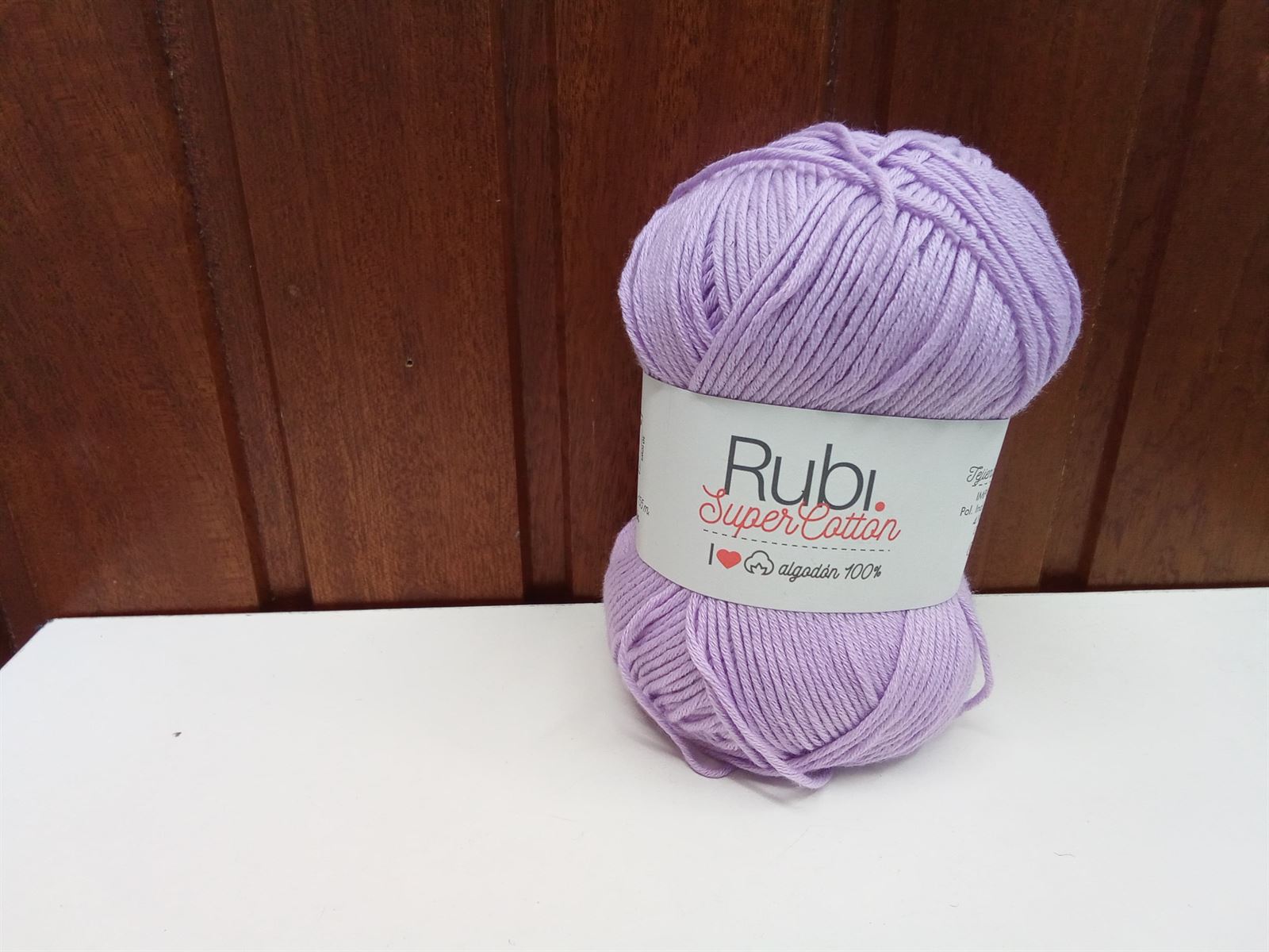 Rubí super cotton color malva - Imagen 1