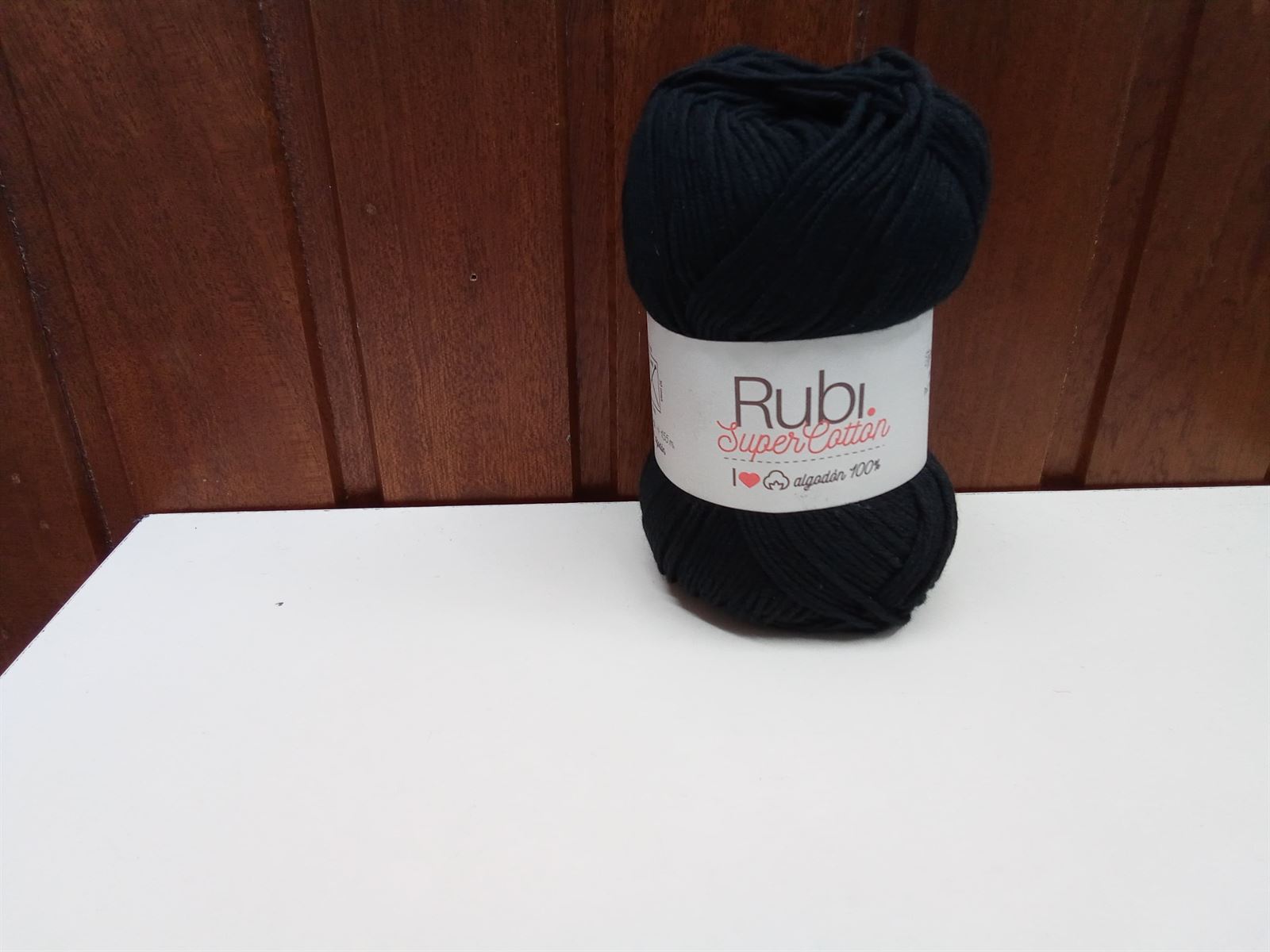 Rubí super cotton color negro - Imagen 1