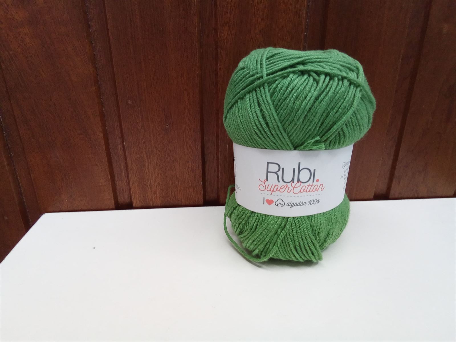 Rubí super cotton color verde - Imagen 1